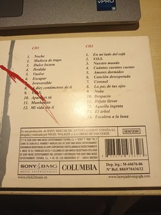 Cds La oreja de Van Gogh