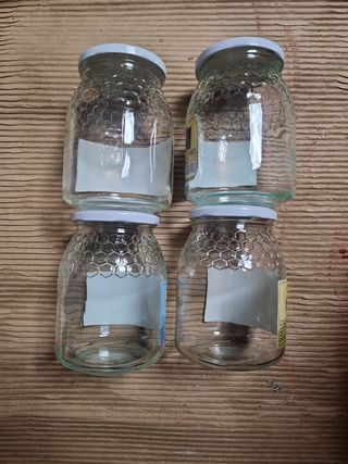 Tarros frascos miel.