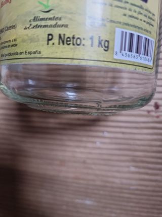 Tarros frascos miel.