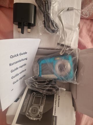 Cámara de Fotos Impermeable Digital 24MP