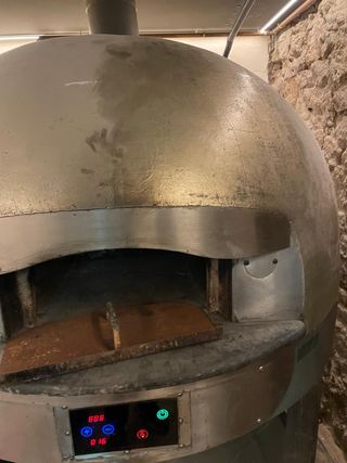 Horno pizza gas-leña profesional