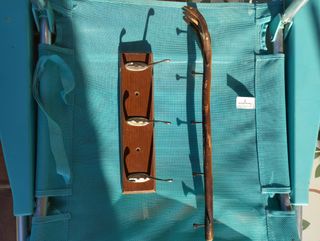 Perchero rústico de madera - 30 y 45cm