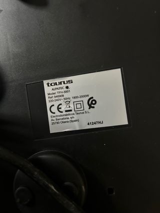 Calefactor Taurus Alpatec