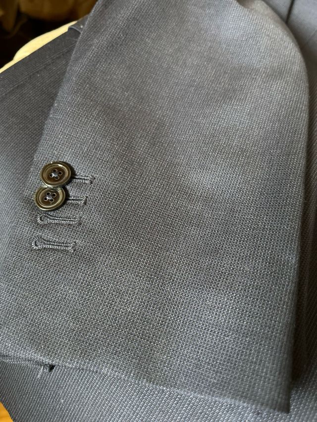 Americana Massimo Dutti azul marino talla 48 (M)