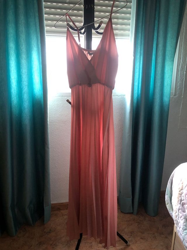 Vestido rosa verano