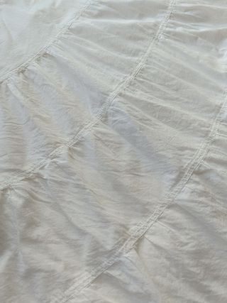 Falda blanca algodón