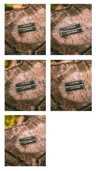 2 Autocolantes para Detalhe Carro BMW E30, E34