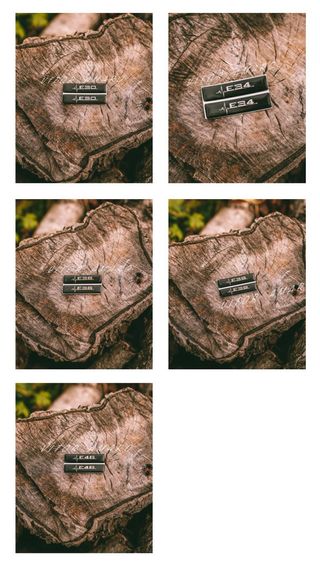 2 Autocolantes para Detalhe Carro BMW E30, E34