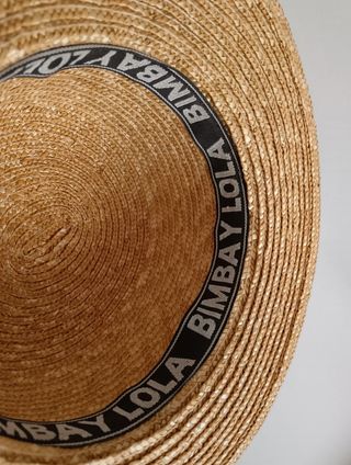 Sombrero Bimba y Lola - Paja - Negro
