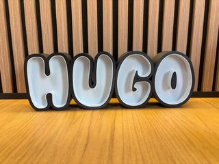 Cartello 3D personalizzabile