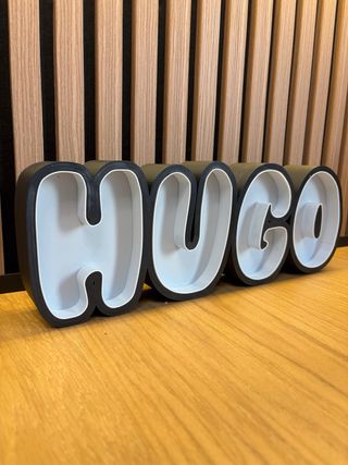 Cartello 3D personalizzabile