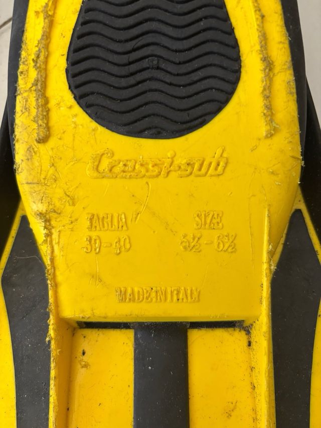 Aletas Cressi Pro Star amarillas