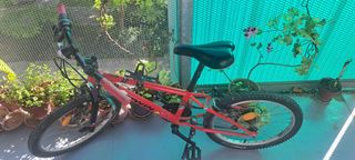 Bicicleta niño 20" roja