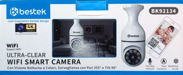 Wifi Smart Camera Sorveglianza Visione Notturna