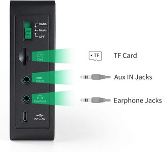 Radio Digital Portátil GT Media D1 Dab+ y FM 