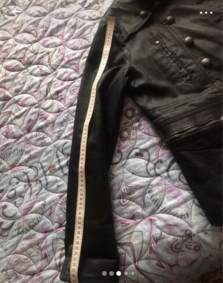 Cazadora negra algodón Tipo vaquero