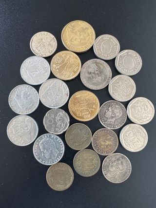 Monedas antiguas España 