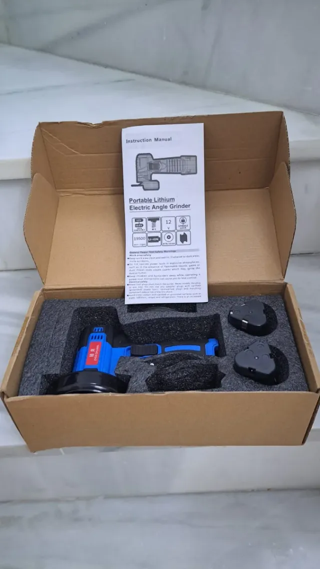 Mini amoladora 12V 550 W