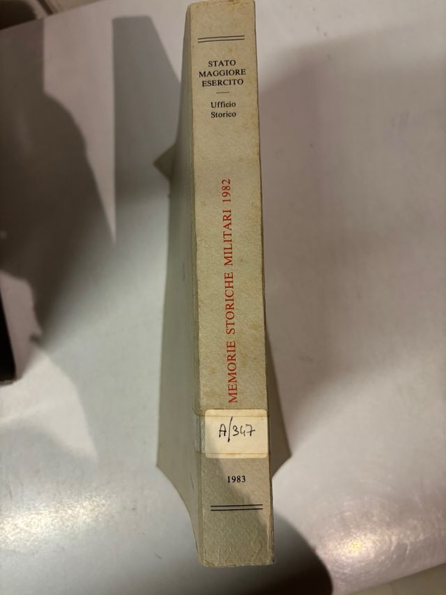 Memorie Storiche Militari  Stato Maggiore Esercito  Ufficio Storico