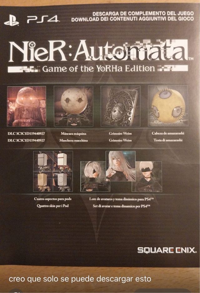 NieR:Automata PS4 (PlayStation 4)