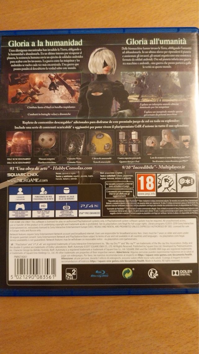 NieR:Automata PS4 (PlayStation 4)