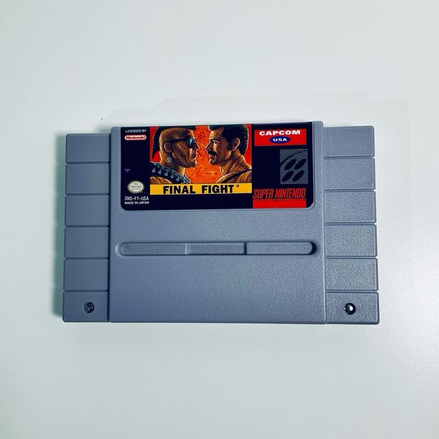 Final Fight 1 Super Nintendo SNES NES NTSC USA
