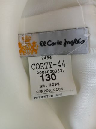 Vestido comunion 8-10 años