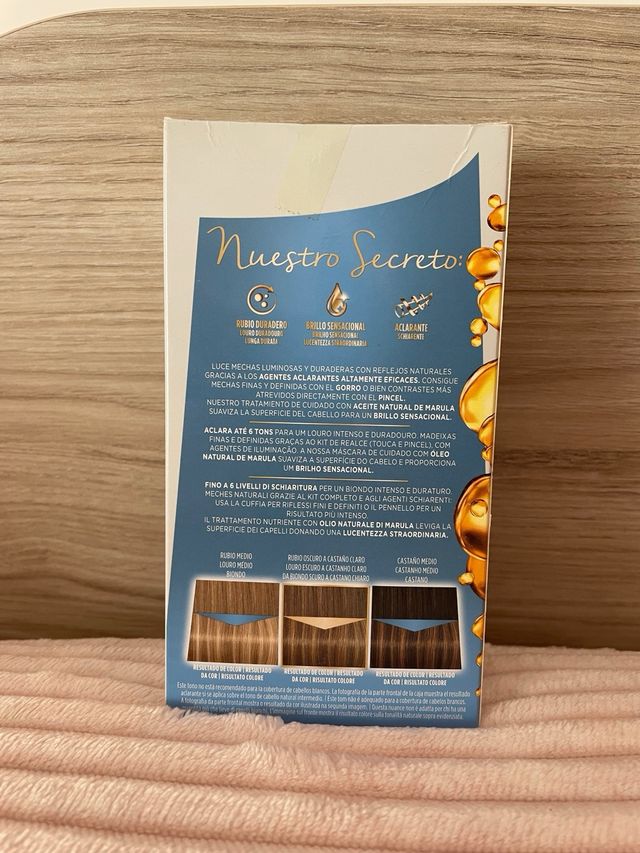 Tinte mechas Palette marrón