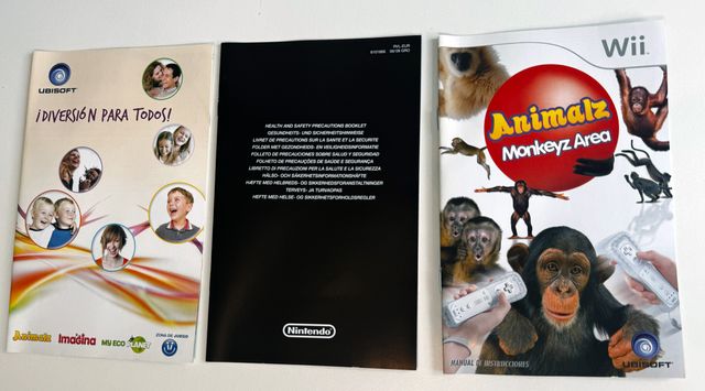 Animalz: Monkeyz Area - Nintendo Wii - PAL Spagna
