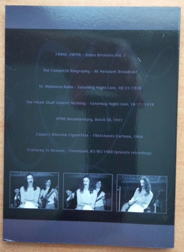 Frank Zappa (Video Archives 2 ) - Dvd