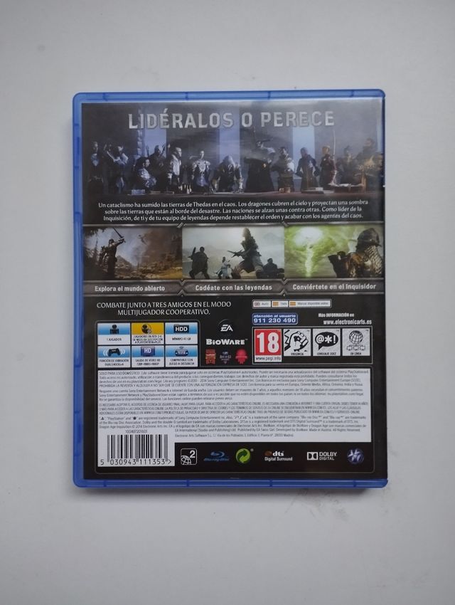 "Dragon Age: Inquisition" para PS4