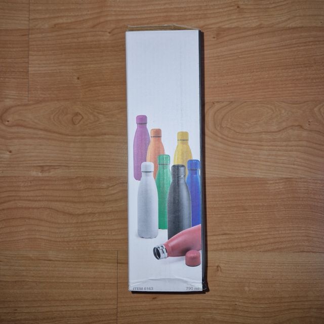 Botella metálica para agua