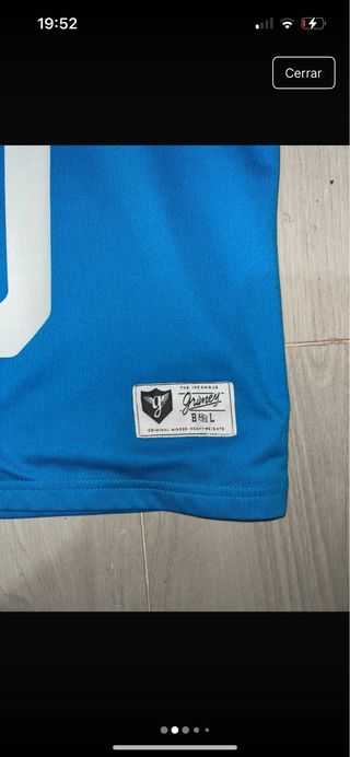 Camiseta GRMY estilo fútbol americano– Tall L