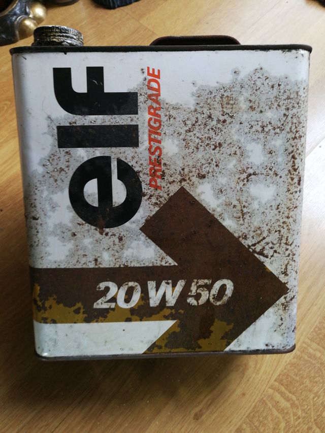 4 Latas aceite SEAT / ELF/Repsol /CS