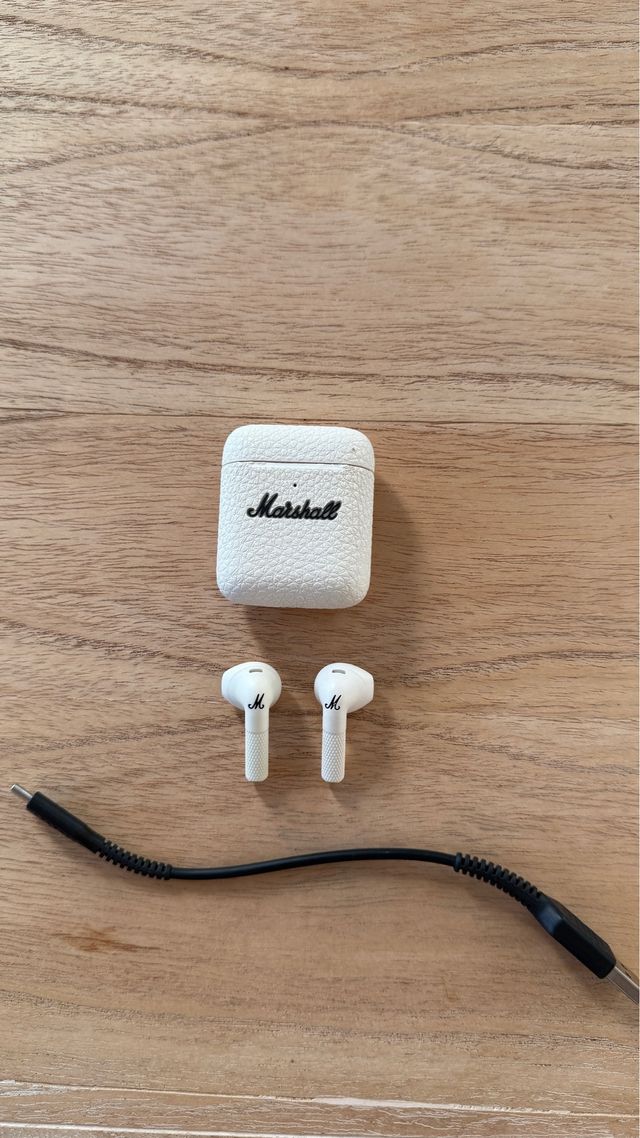 Cuffie Marshall Minor III bianche