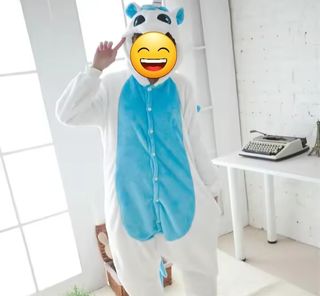 Kigurumi Unicornio Celeste Adulto