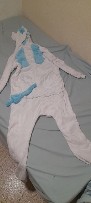 Kigurumi Unicornio Celeste Adulto