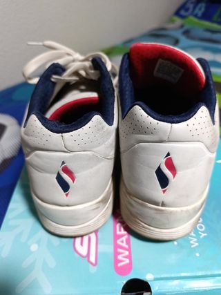 Zapatillas Skechers blancas hombre