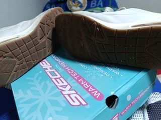 Zapatillas Skechers blancas hombre