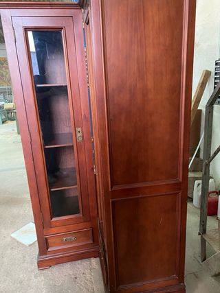 Vitrinas madera maciza ..