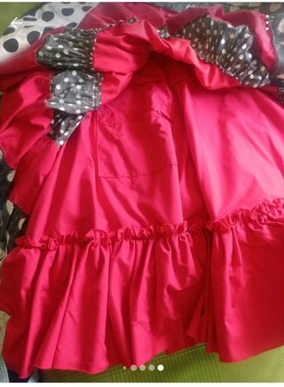 Traje de flamenca canastero