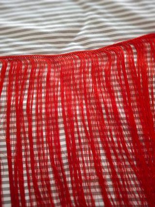 Traje de flamenca canastero