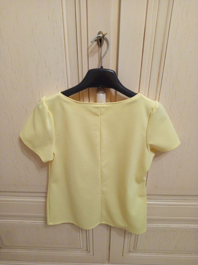 Top giallo donna - tg. unica