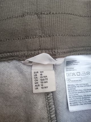 3 Pantalones Chándal Niño (11-13 años)