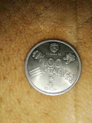 Monedas España Mundial 82: 50 y 100 pesetas