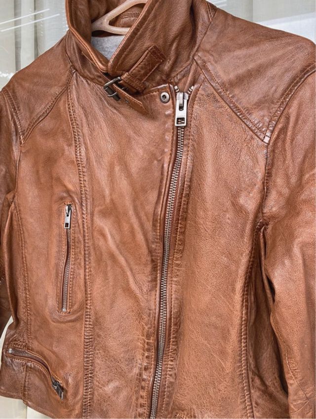 Cazadora de piel Oakwood "The Leather Brand"