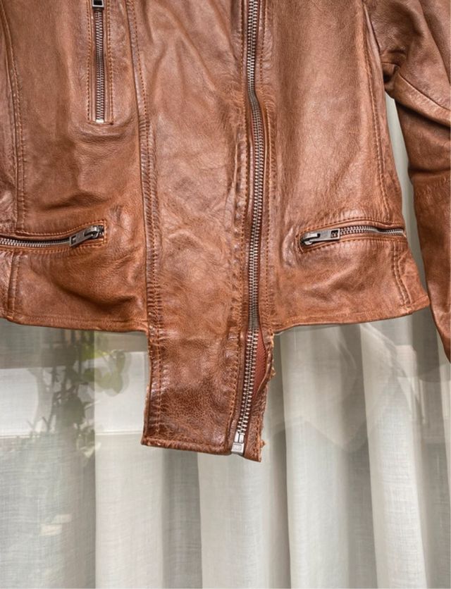 Cazadora de piel Oakwood "The Leather Brand"