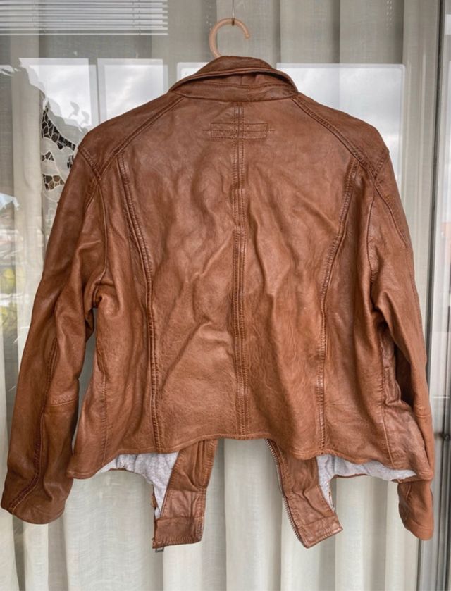 Cazadora de piel Oakwood "The Leather Brand"