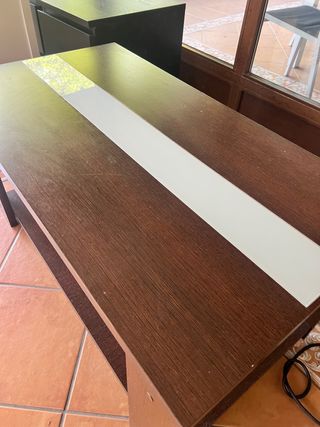 Mesa centro madera - blanco