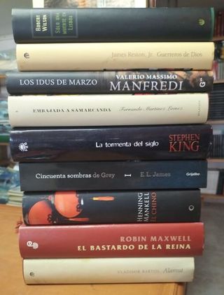 LITERATURA - NOVELAS VARIADAS LOTE 1